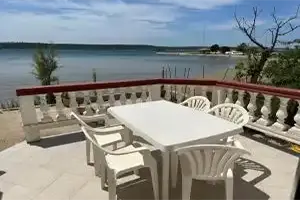 Hrvatska, LJUBAČ, 4 Persons app on the beach, ground floor