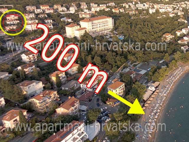 Апартаменты в Хорватии: Цриквеница