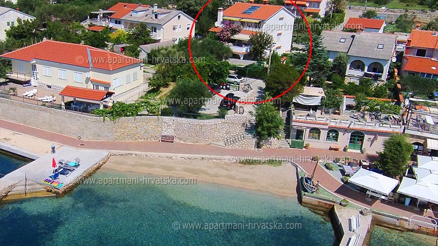 Appartamenti Croazia: alloggi privati a Rab, Barbat