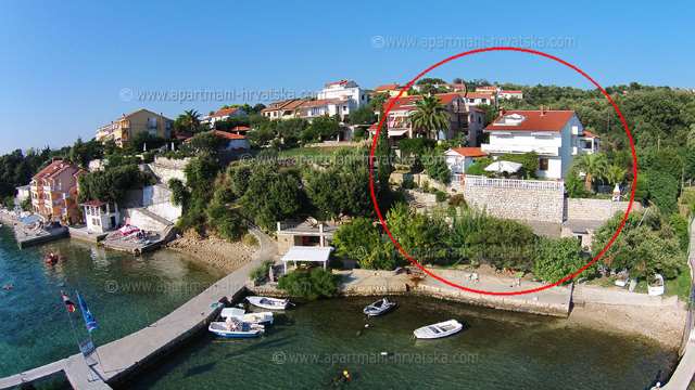 apartmani SUPETARSKA DRAGA  PLJEŠA ROSANDA